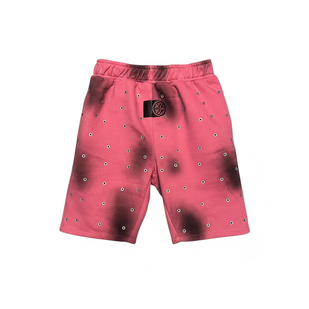 Happi Flower Rhinestone Shorts