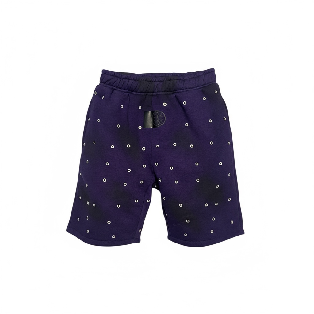 Happi Flower Rhinestone Shorts