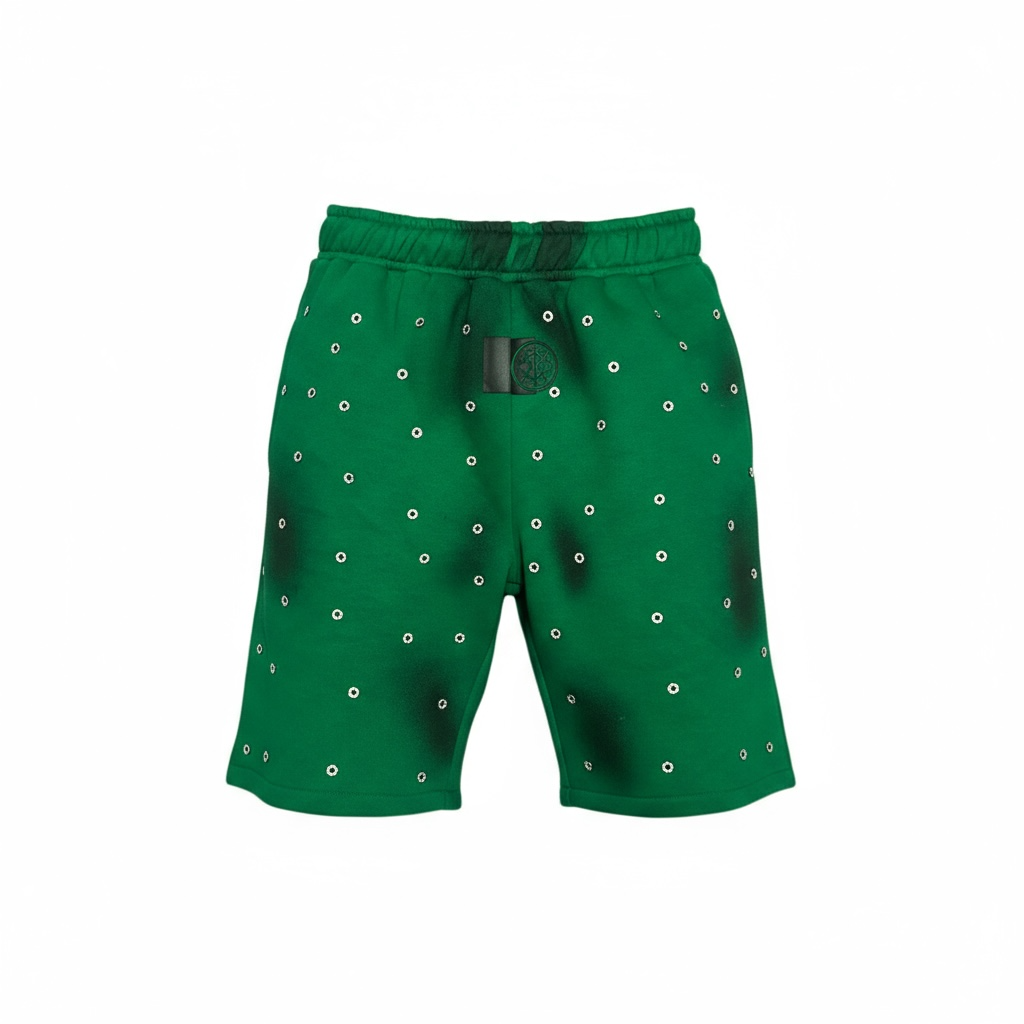 Happi Flower Rhinestone Shorts