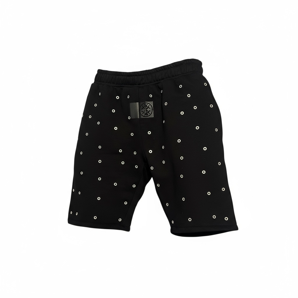 Happi Flower Rhinestone Shorts