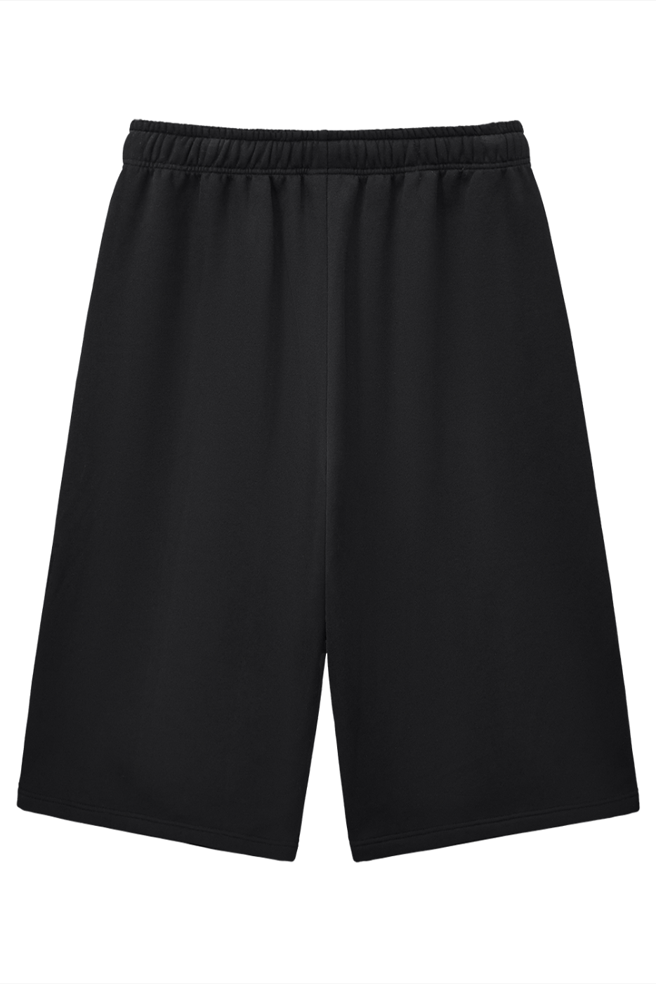 Happi Black Relaxed Drawstring Three-quarter Sweatpants
