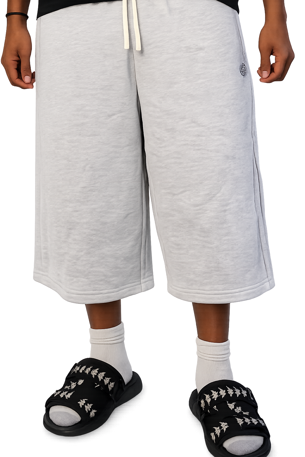 Happi Relaxed Drawstring Three-quarter Sweatpants